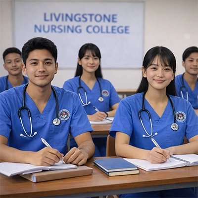 Livingstone Foundation College of Nursing classroom learning